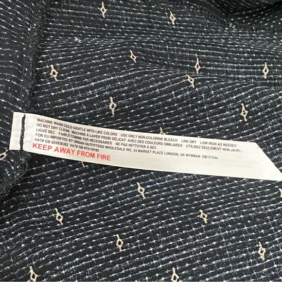 Intimately FREE PEOPLE Any Party Trapeze Slip Dress Black/Combo Size S - Picture 12 of 16